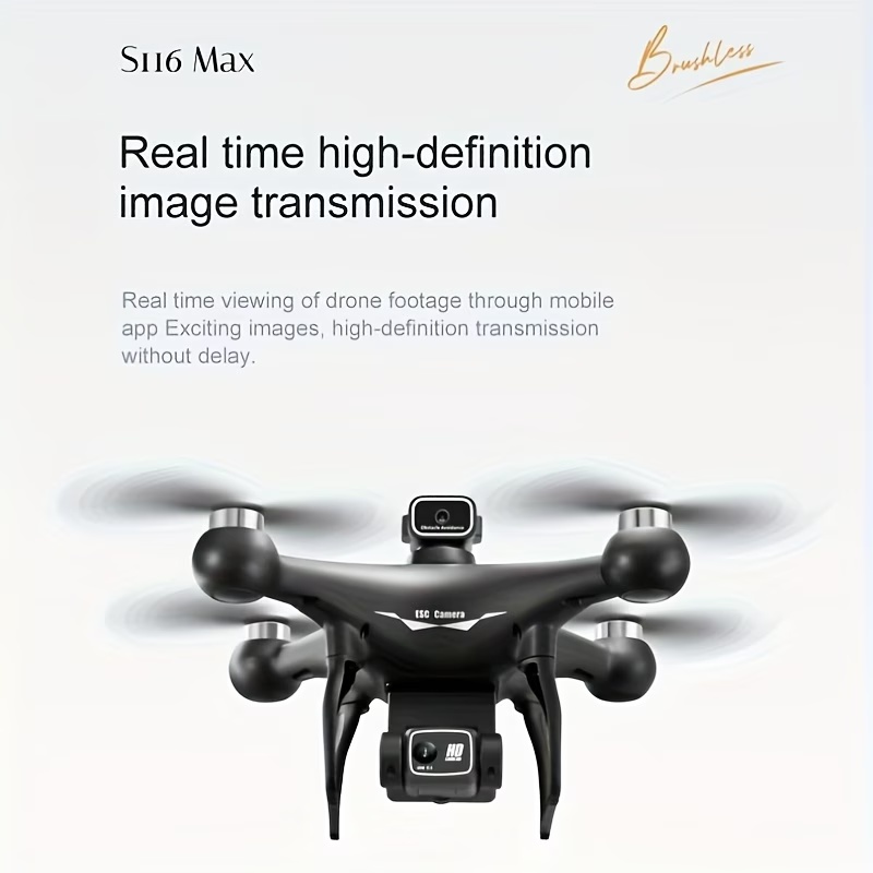 Drone Battery Case - طائرة بدون طيار جديدة S116 بمحرك