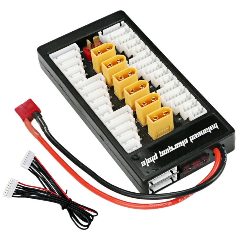 Drone Battery Parallel Board - لوحة شحن متوازية 6 في 1