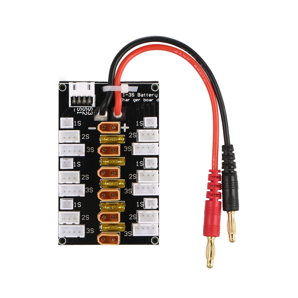 YSIDO يبو بطارية شحن متوازية م - مراجعة Drone Battery Parallel Board وسعره