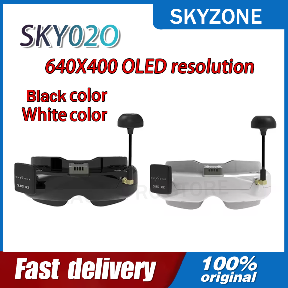 نظارة FPV من SKYZONE طراز SKY0 - مراجعة Drone Battery 6S وسعره