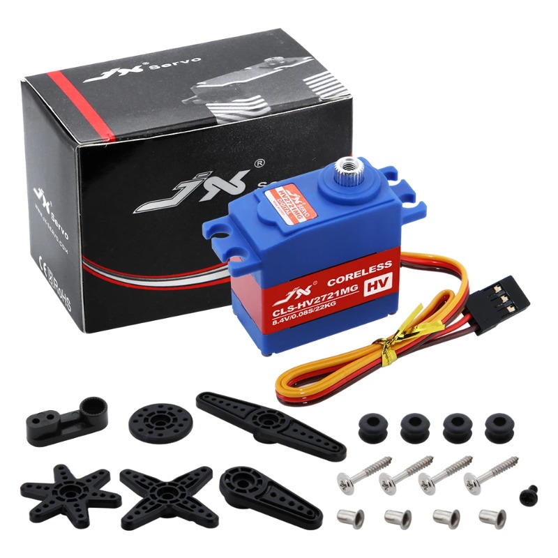 JX Servo CLS-HV2721MG 22 كجم أ - مراجعة Drone Battery High Voltage وسعره