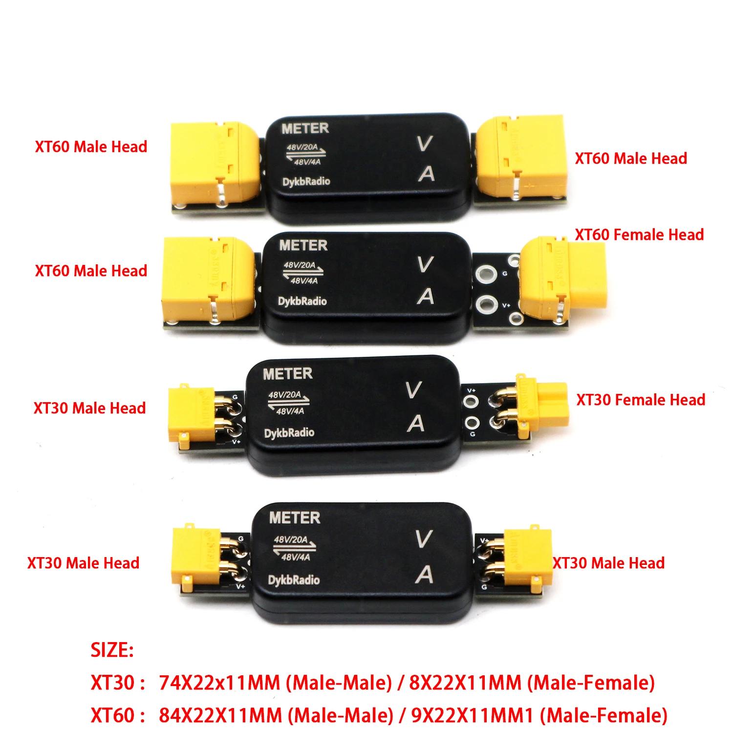 USB XT30 XT60 تيار مستمر 20A ا - مراجعة Drone Battery Voltage Checker وسعره