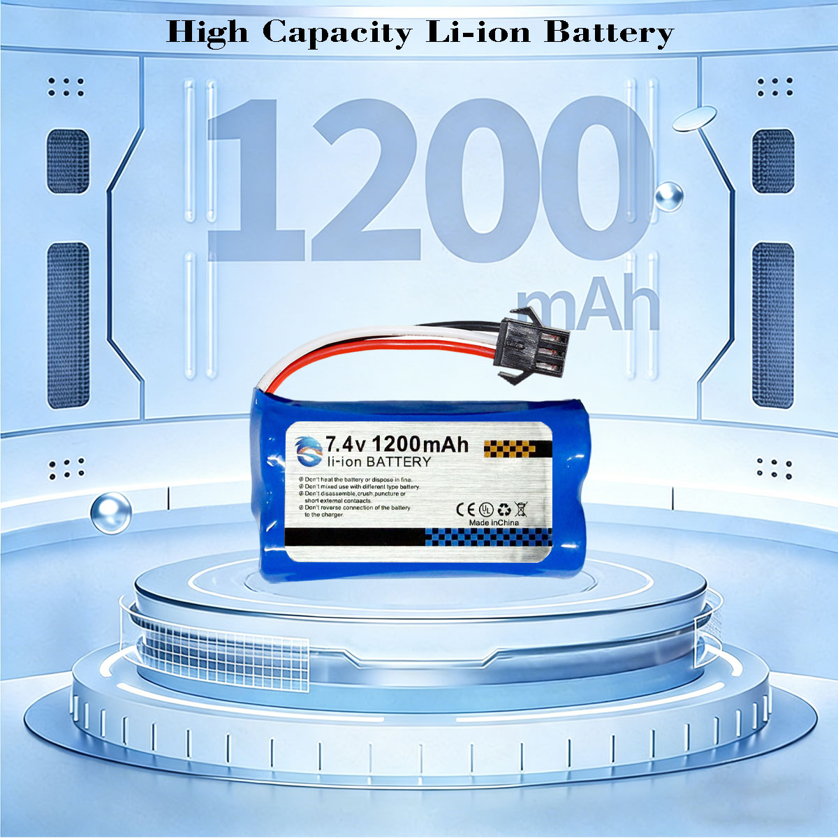 بطارية ليثيوم أيون سكاي ميكر 2 - مراجعة Drone Battery Li-Ion وسعره