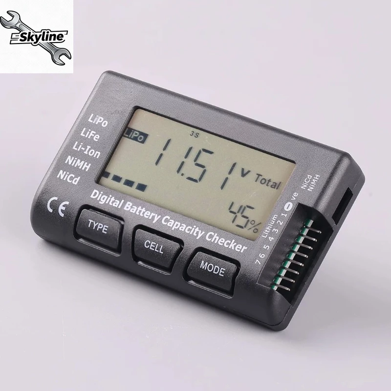جهاز اختبار جهد بطارية ليثيوم  - مراجعة Drone Battery Voltage Checker وسعره
