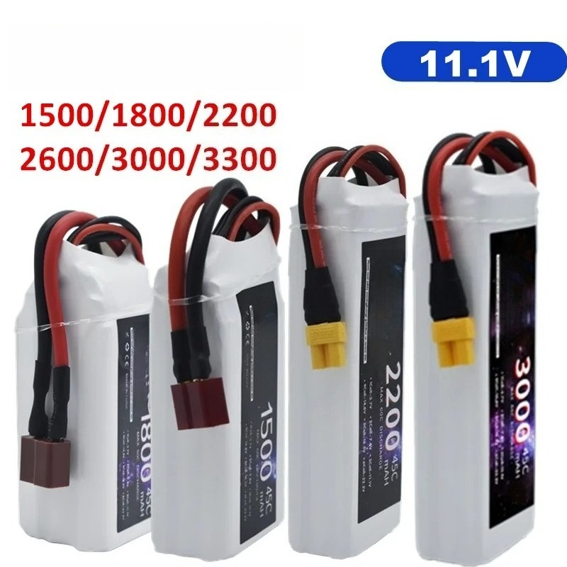 بطارية ليثيوم بوليمر 3S بسعات  - مراجعة Drone Battery 3S وسعره