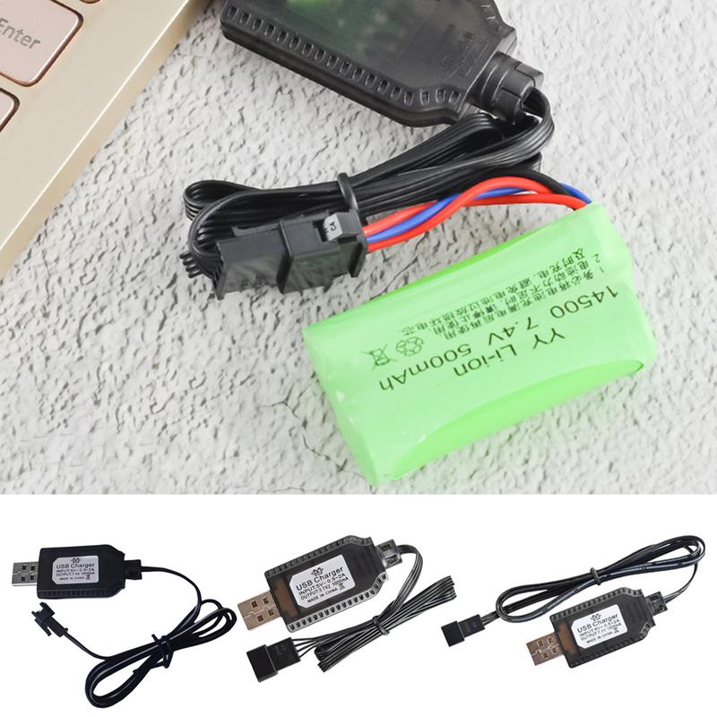 USB شاحن بطارية ليثيوم 7.4 فول - مراجعة Drone Battery Balance Charger وسعره