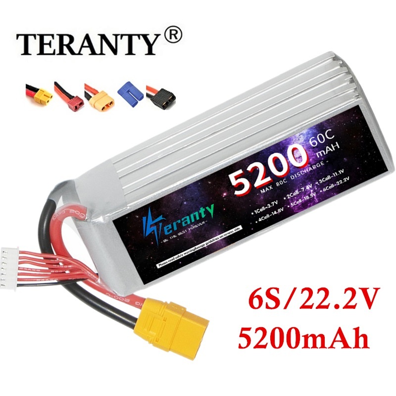 بطارية ليبو TERANTY مع سدادة ل - مراجعة Drone Battery 4S وسعره