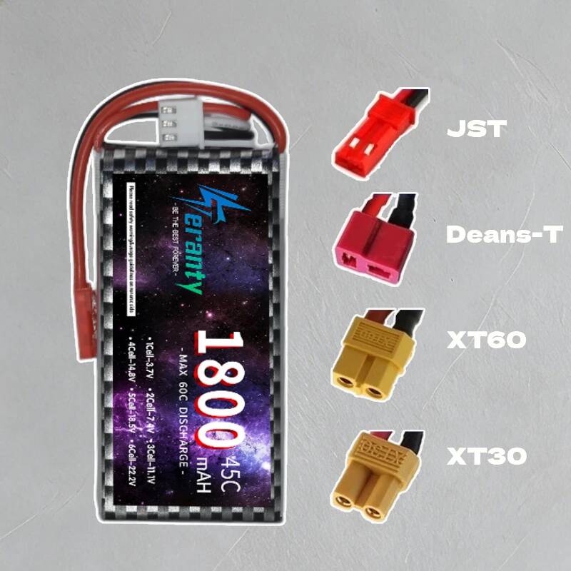 بطارية ليثيوم بوليمر TERANTY 2 - مراجعة Drone Battery 3S وسعره