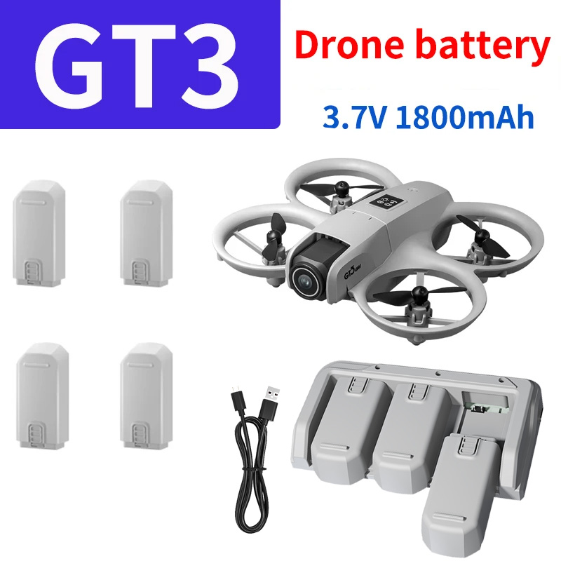GT3 شاحن بطارية صغير بدون طيار - مراجعة Drone Battery Li-Ion وسعره