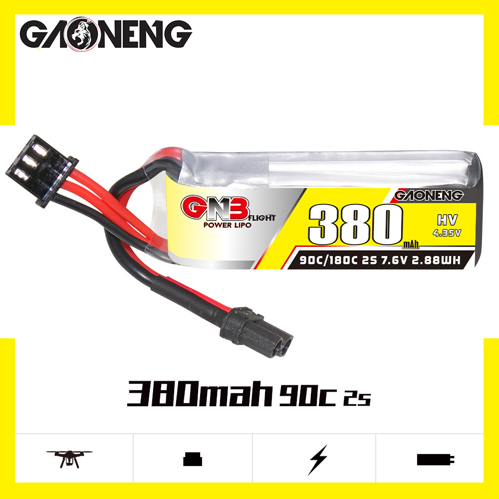بطارية ليثيوم بوليمر GNB 2S 7. - مراجعة Drone Battery Plate وسعره