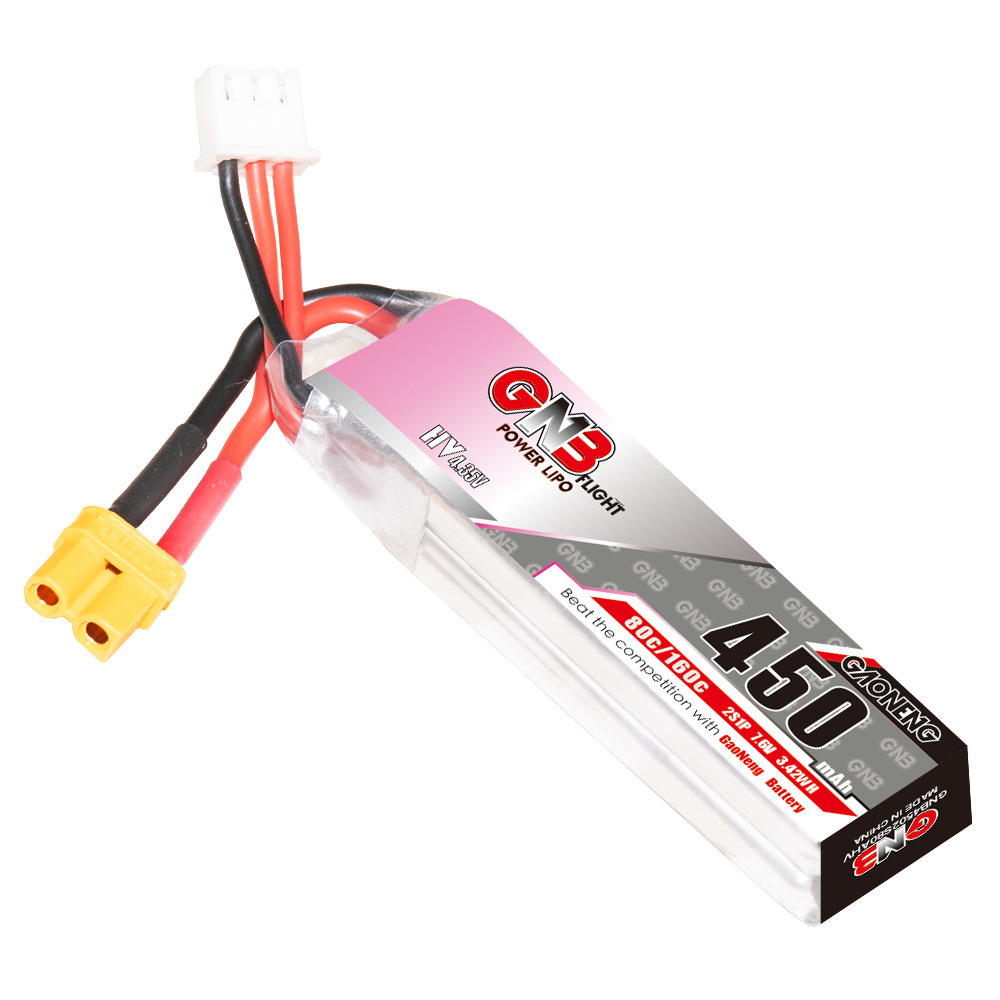GNB يبو بطارية HV 2S 7.6 فولت  - مراجعة Drone Battery Plate وسعره