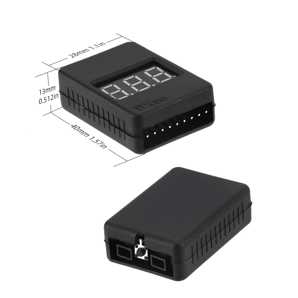جهاز اختبار جهد بطارية BX100 1 - مراجعة Drone Battery Voltage Checker وسعره
