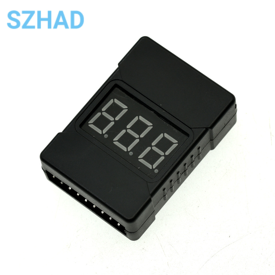 جهاز اختبار فحص جهد بطارية ليث - مراجعة Drone Battery Voltage Checker وسعره