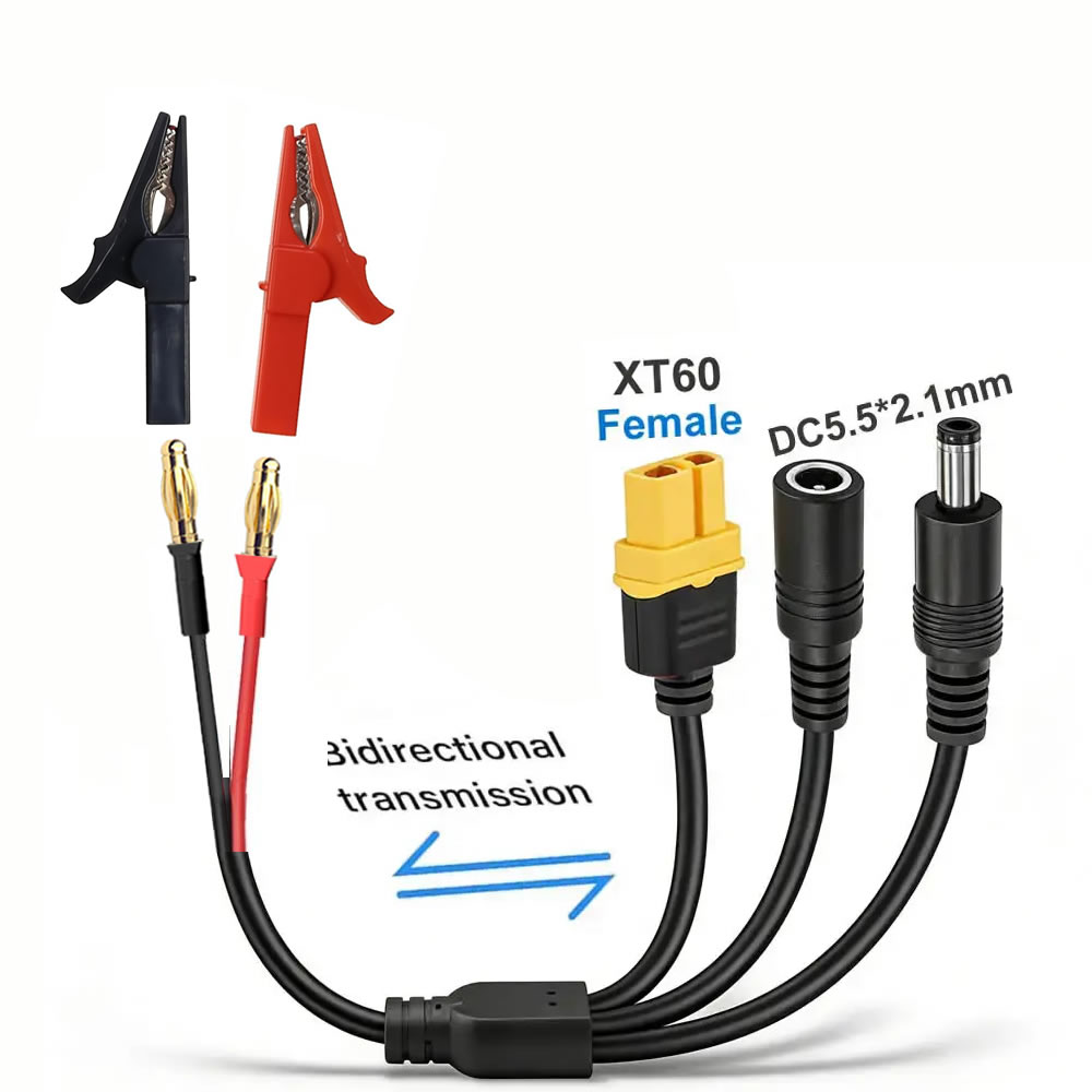 كابل محول 5 في 1 من XT60 إلى ق - مراجعة Drone Battery Lipo وسعره
