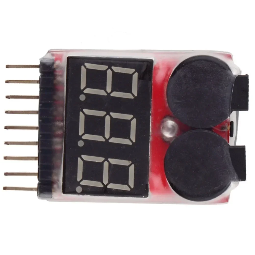 1/2/5 قطعة RC الجهد عرض البطار - مراجعة Drone Battery Alarm وسعره