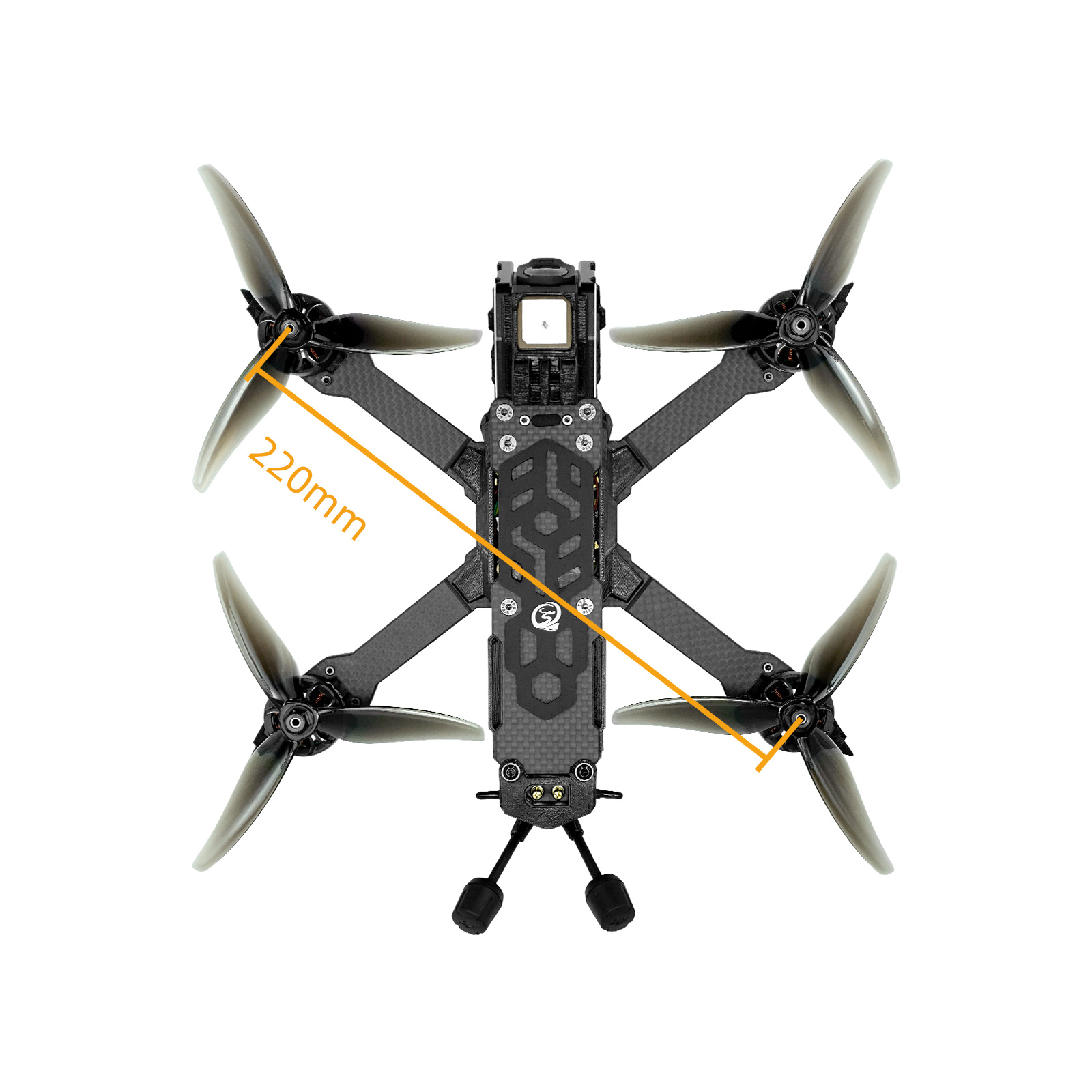 طائرة بدون طيار SEQURE SQFPV H - مراجعة Drone Battery 6S وسعره